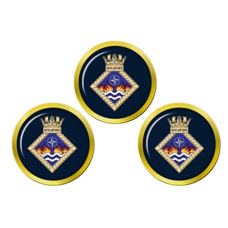 HMS Wildfire, Royal Navy Golf Ball Markers