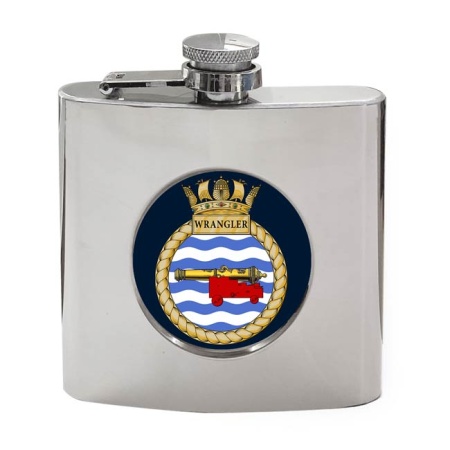 HMS Wrangler, Royal Navy Hip Flask