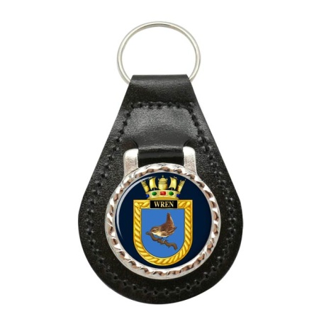 HMS Wren, Royal Navy Leather Key Fob