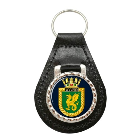 HMS Wyvern, Royal Navy Leather Key Fob