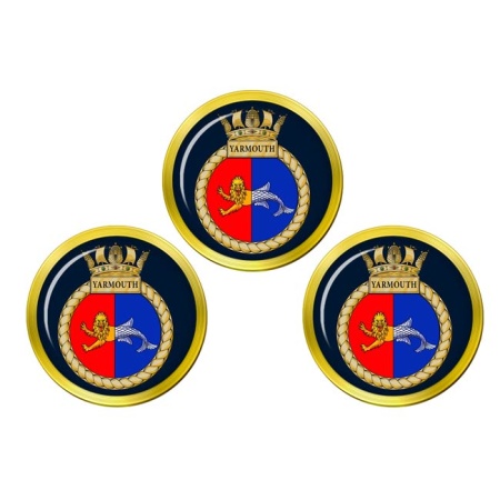 HMS Yarmouth, Royal Navy Golf Ball Markers