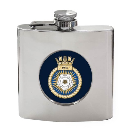 HMS York, Royal Navy Hip Flask