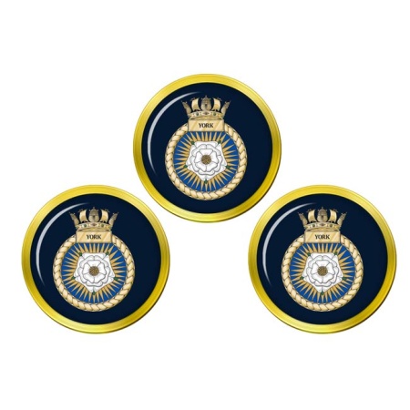 HMS York, Royal Navy Golf Ball Markers