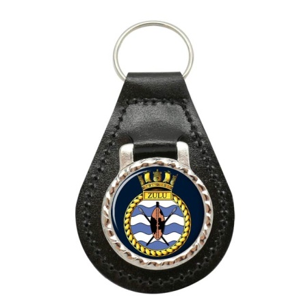 HMS Zulu, Royal Navy Leather Key Fob