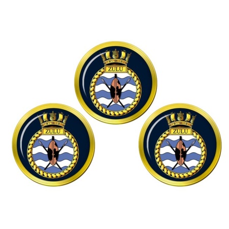 HMS Zulu, Royal Navy Golf Ball Markers