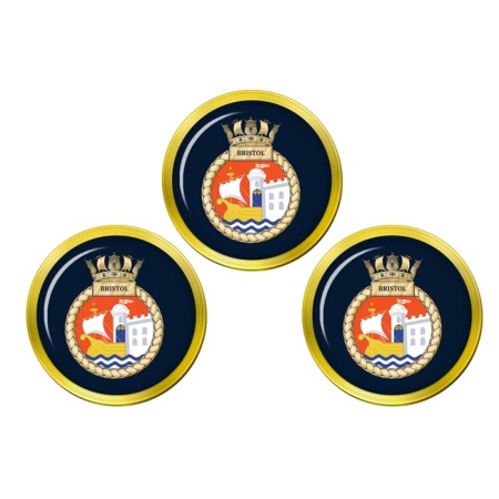 HMS Bristol, Royal Navy Golf Ball Markers