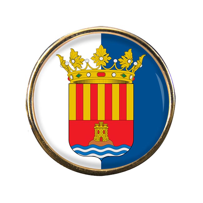 UK Gift Shop Alicante (Spain) Round Pin Badge