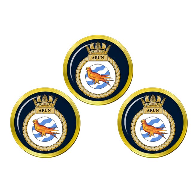 UK Gift Shop HMS Arun, Royal Navy Golf Ball Markers