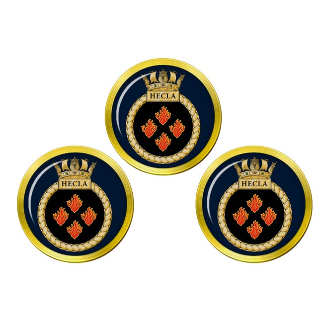 UK Gift Shop HMS Hecla, Royal Navy Golf Ball Markers