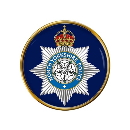 North Yorkshire Police CR Pin Badge