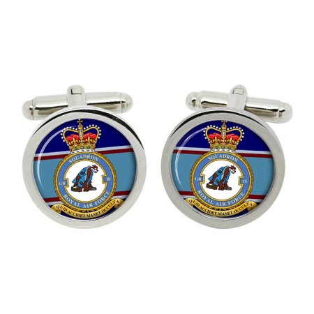 RAF GRIS Squadron (Royal Air Force) Round Cufflinks