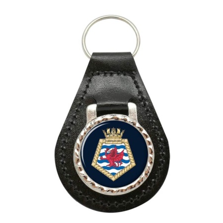 RFA Cardigan Bay, Royal Navy Leather Key Fob