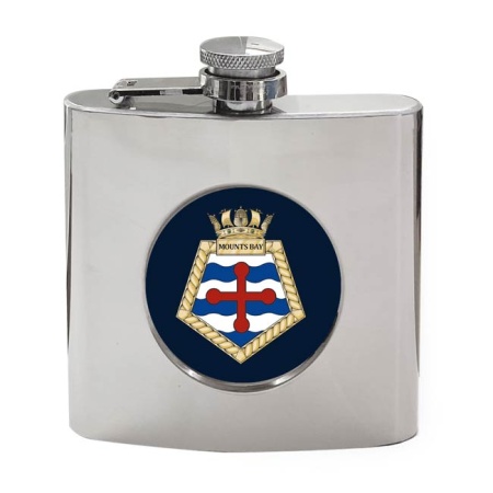 RFA Mounts Bay, Royal Navy Hip Flask