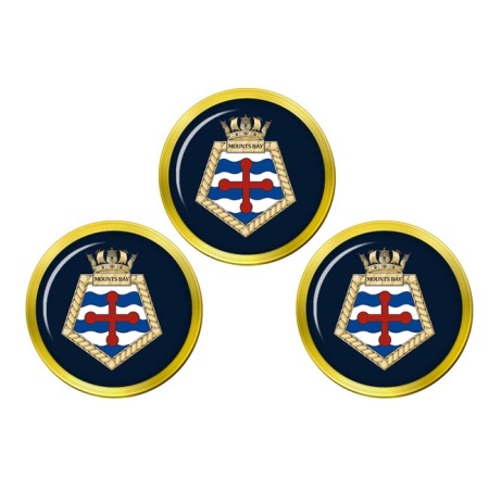 RFA Mounts Bay, Royal Navy Golf Ball Markers