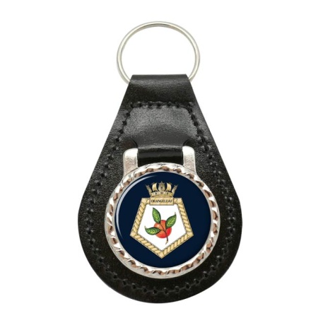 RFA Orangeleaf, Royal Navy Leather Key Fob