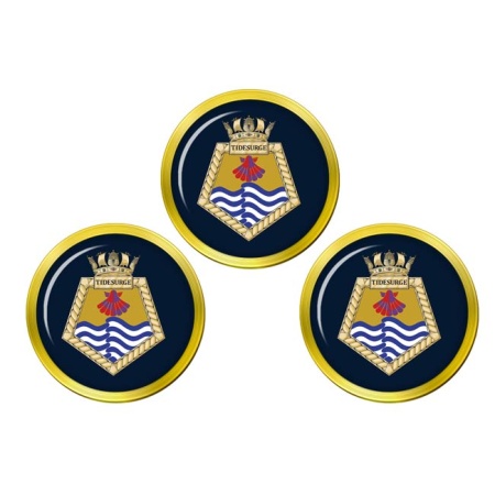 RFA Tidesurge, Royal Navy Golf Ball Markers