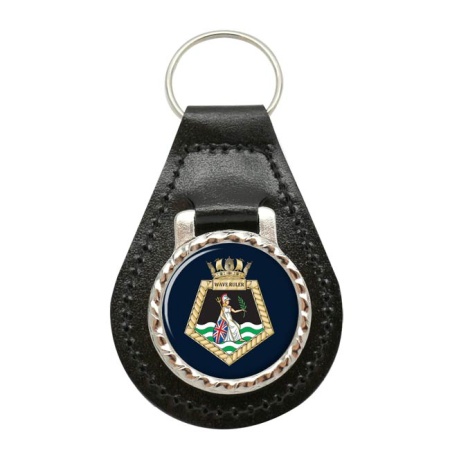 RFA Wave Ruler, Royal Navy Leather Key Fob