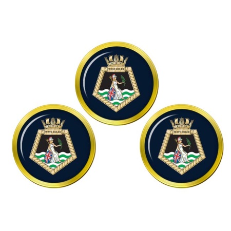 RFA Wave Ruler, Royal Navy Golf Ball Markers