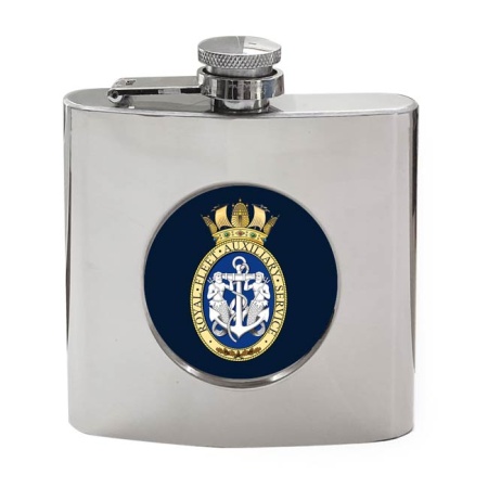 Royal Fleet Auxiliary Crest, Royal Navy Hip Flask