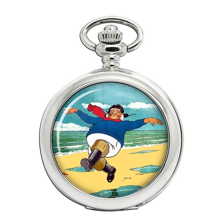 Skegness Jolly Fisherman Pocket Watch