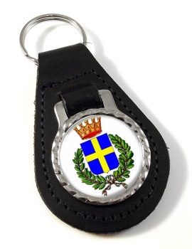 Verona (Italy) Leather Key Fob